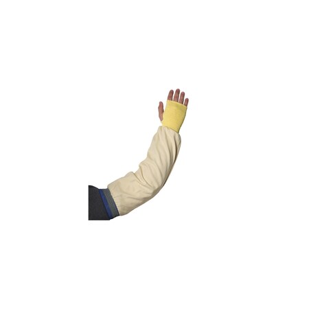 Pip KEV/COTT INTERLOCK SLV, 22-IN, W/5 INCH KW, TH, B/G ELAST, PK 144 10-K4722